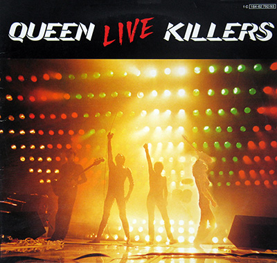 QUEEN - Live Killers album front cover vinyl record